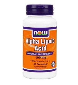 Alpha Lipoic Acid 100 mg 60 vcaps NOW 